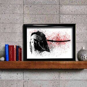 Fan Art The Walking Dead Michonne Printed Picture